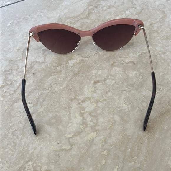 Quay Australia Pink Retro Cat-Eye Sunglasses - Picture 3 of 8